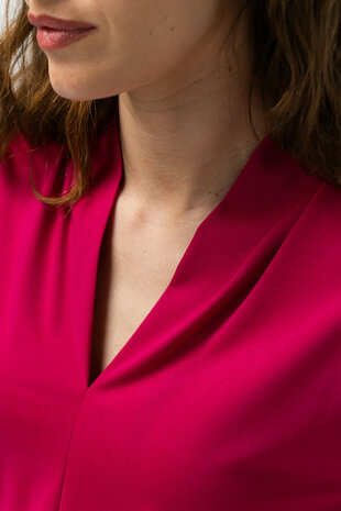 Label Dot Marieke fuchsia