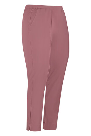 Plus Basics City pant long mauve