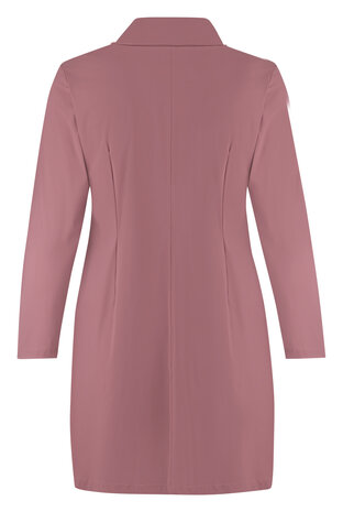 Plus basics lange blazer mauve