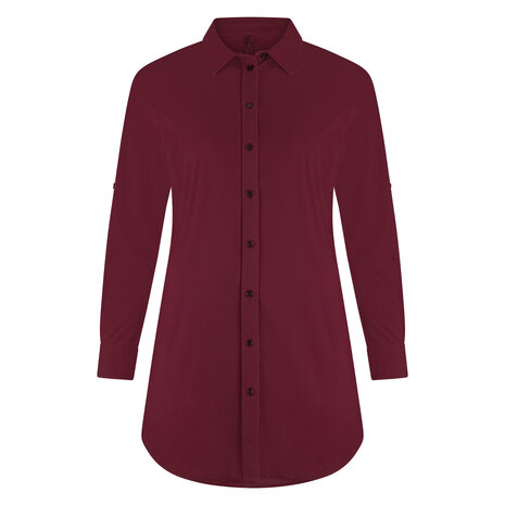 Blouse long  van Plus Basics Berry