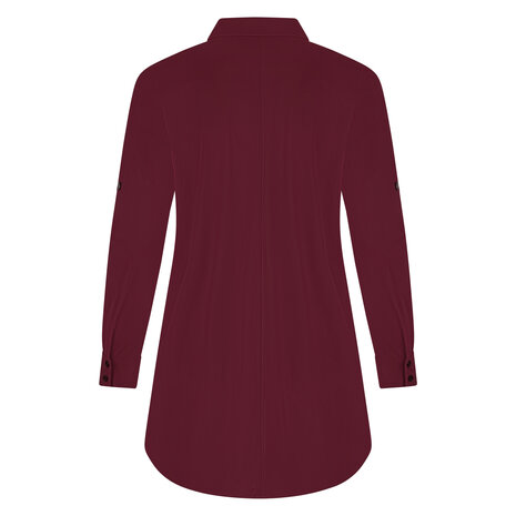 Blouse long  van Plus Basics Berry