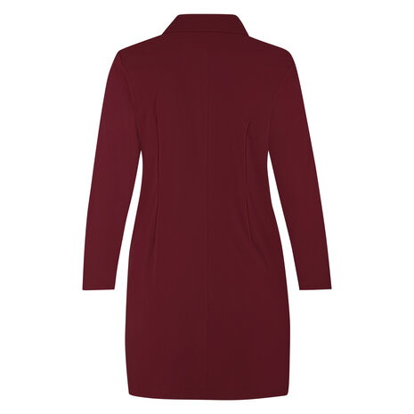 Plus basics lange blazer Berry
