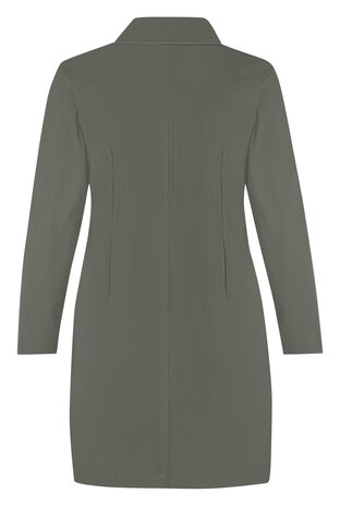 Plus basics lange blazer Mud