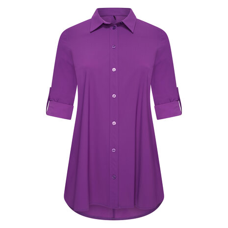 Plus Basics blouse midi