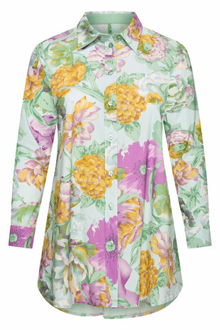 Blouse long  van Plus Basics Berry