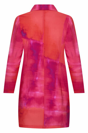 Plus Basics midi blazer serie Bright Batik