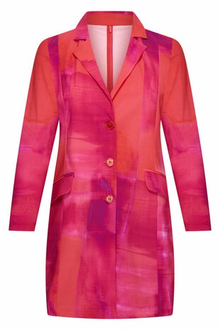 Plus Basics midi blazer serie Bright Batik