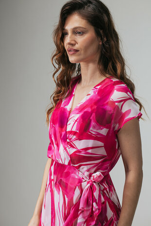 Label Dot midi jurk Sabo