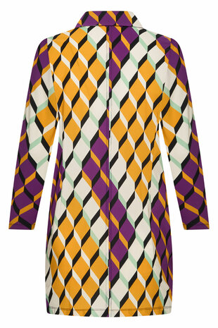 Plus Basics midi blazer serie Summer Graphic