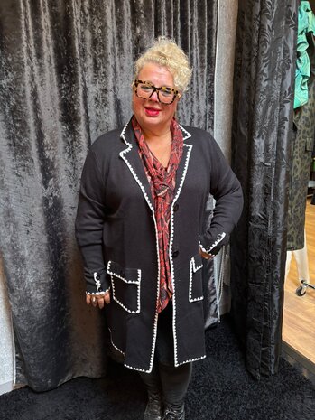 Only-M vest zwart