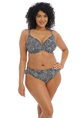 Pebble Cove Black High Leg Brief