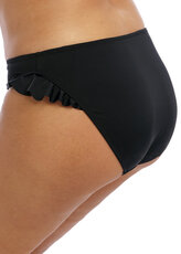 Plain sailing Black High Leg Brief