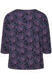Fransa shirt 3/4 mouw in print.