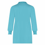 Smock top ice blue