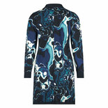 Polo dress blue stone