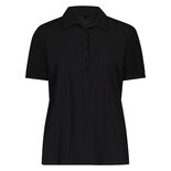 Polo shirt ss zwart van Plus Basics.