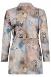 Plus Basics wrap jacket Pastel Flowers