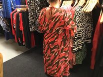 Fransa jurk multicolour