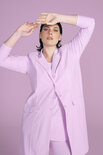 Plus basics jacket light pink