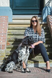 Tuniek zwart/wit Only-m