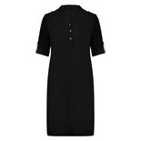 Plus basics Jurk black Mao serie Safari.