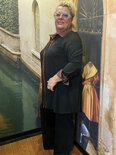 Lange blouse hexacon.