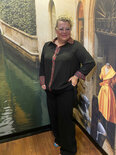Lange blouse hexacon.