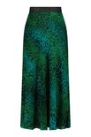 Midi rok in panterprint.