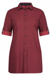 Blouse long van Plus Basics in dressed dobby