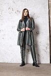 Plus basics Lange blazer serie Scotch Argyle