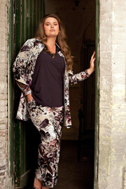 Plus Basics lange blouse Winter Garden