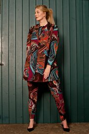 Plus basics lange blazer Liberty