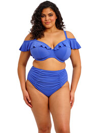 Elomi Plain sailing Hoog model slip in azuur.