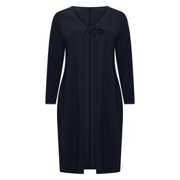 Plus Basics vest navy