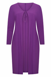 Plus Basics vest lavendel