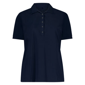 Polo shirt ss in het navy van Plus Basics.