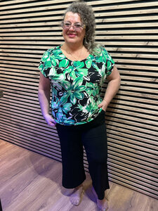 T-shirt korte mouw multicolor Via Appia Due