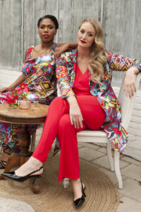 Plus Basics lange blazer Peru