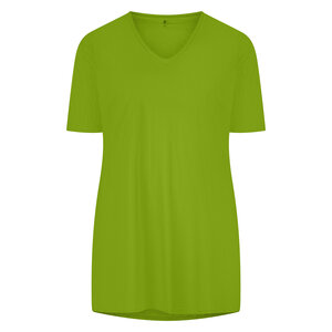 Plus Basics T-shirt slim fit in de kleur Kiwi