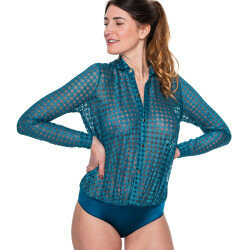 Louisa bracq blouse/body Neon