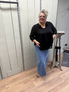 Jean Marc Philippe blouse zwart