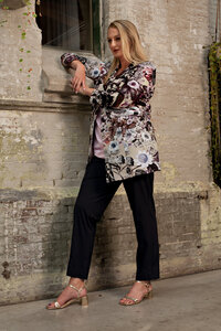 Plus Basics lange blazer Winter Garden