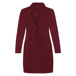 Plus basics lange blazer Berry