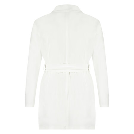 Wrap jacket warm wit
