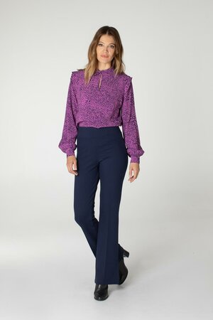 Top met print