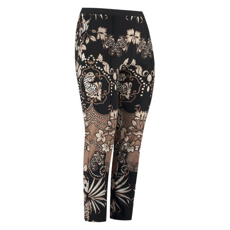 City pant Plus Basics Havana Flowers