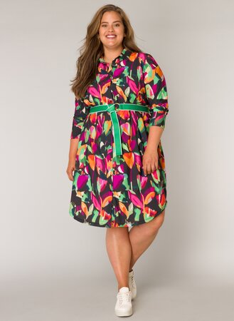 Blouse/jurk multi colour.