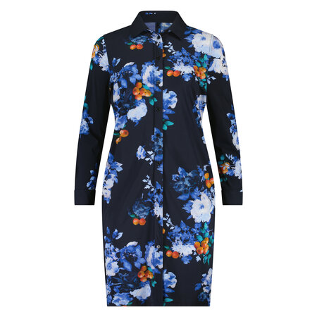Blouse/dress Fruit and Flowers van Plus Basics.