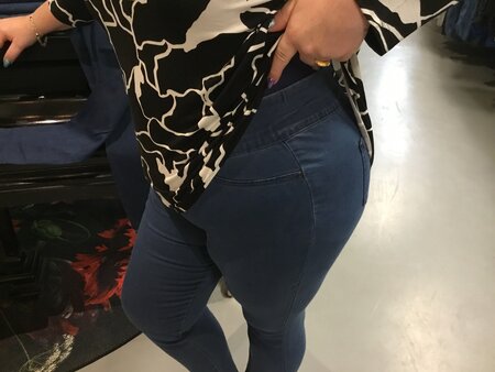 Jeans tregging mid Blue