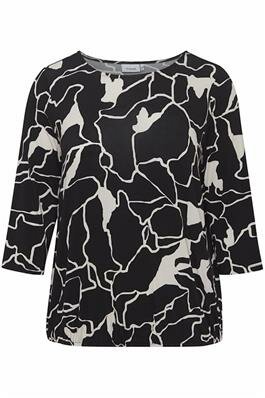 Shirt black/white Fransa 20612078